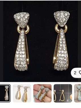 ✨ SWAROVSKI DROP EARRINGS ✨